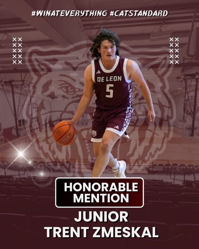 honorable mention junior trent zmeskal