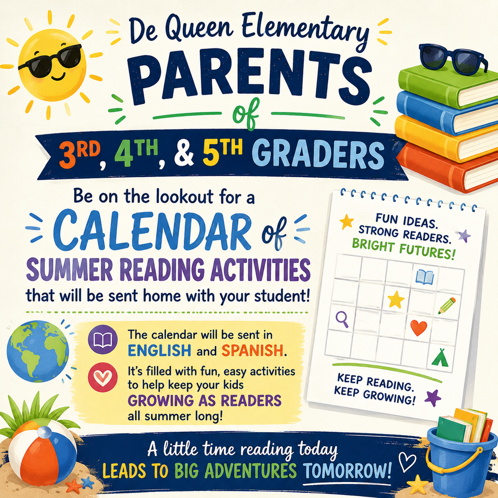 Summer Reading Calendar