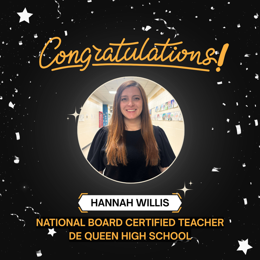 Hannah Willis, DHS National Board Certified Teacher