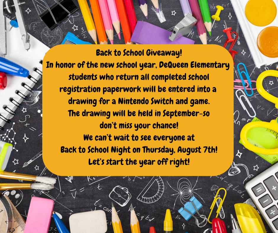 Back to School Giveaway!
