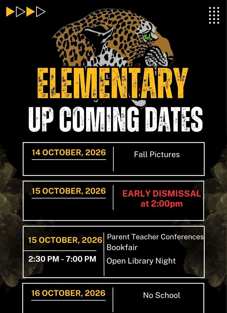 Upcoming Dates