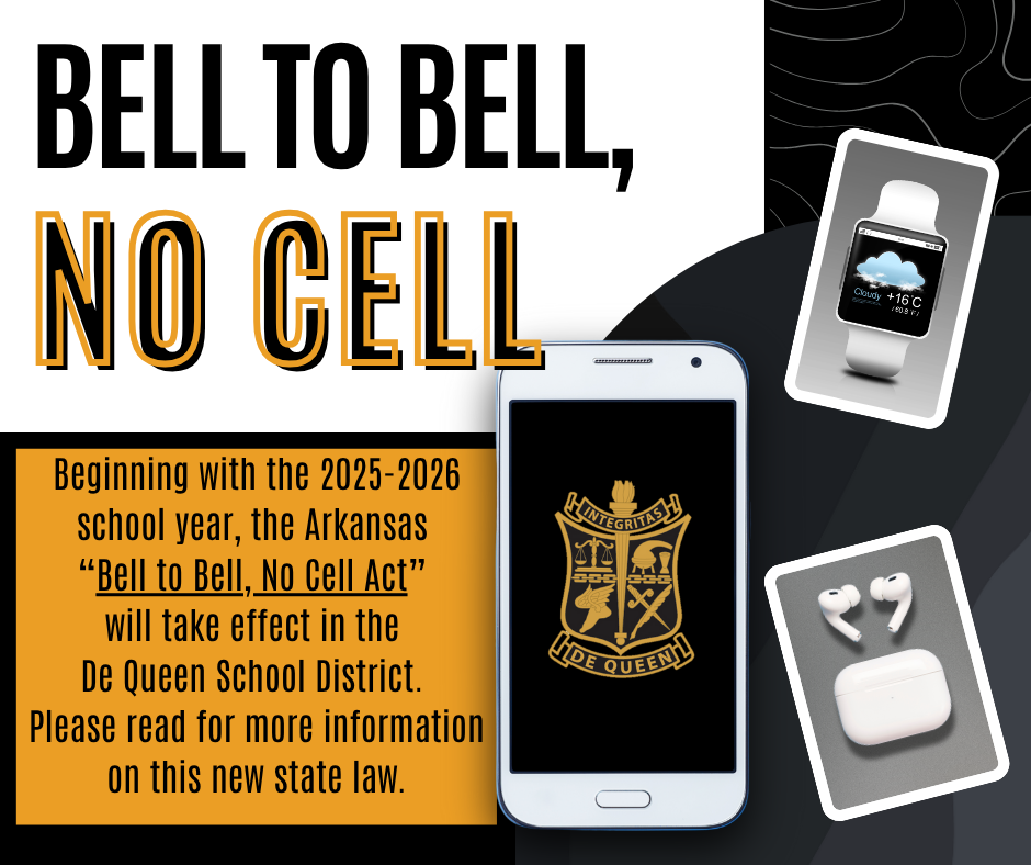 Bell to Bell, No Cell Graphic