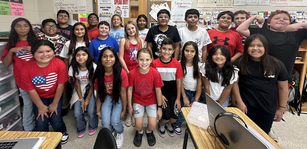 5th grade with USA and Leopard spirit.