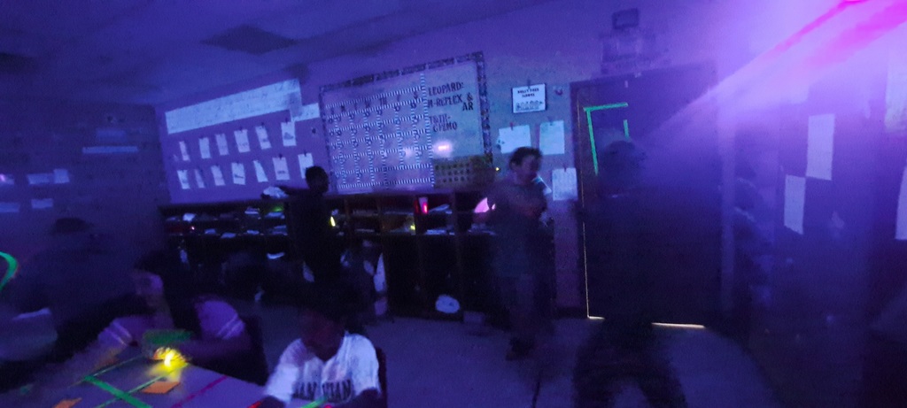 5th grade science "Glow Day"