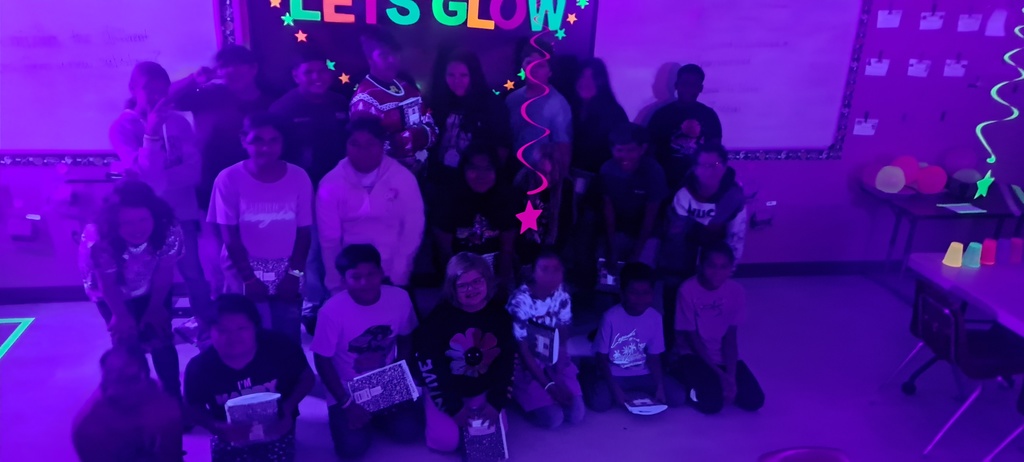 5th grade science "Glow Day"