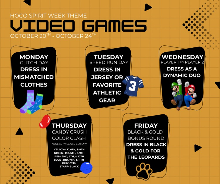 Homecoming Spirit Week