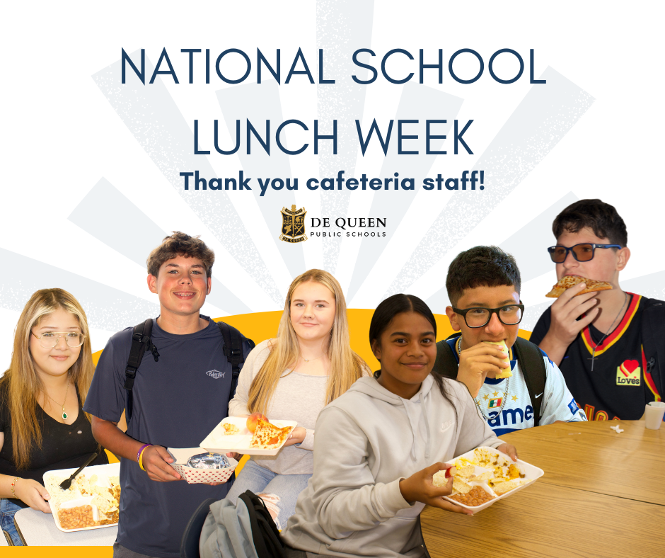 It’s National School Lunch Week! 🍔 Our Junior High Leopards appreciate the dedicated staff who serve up nutritious meals with a smile each day. 💛