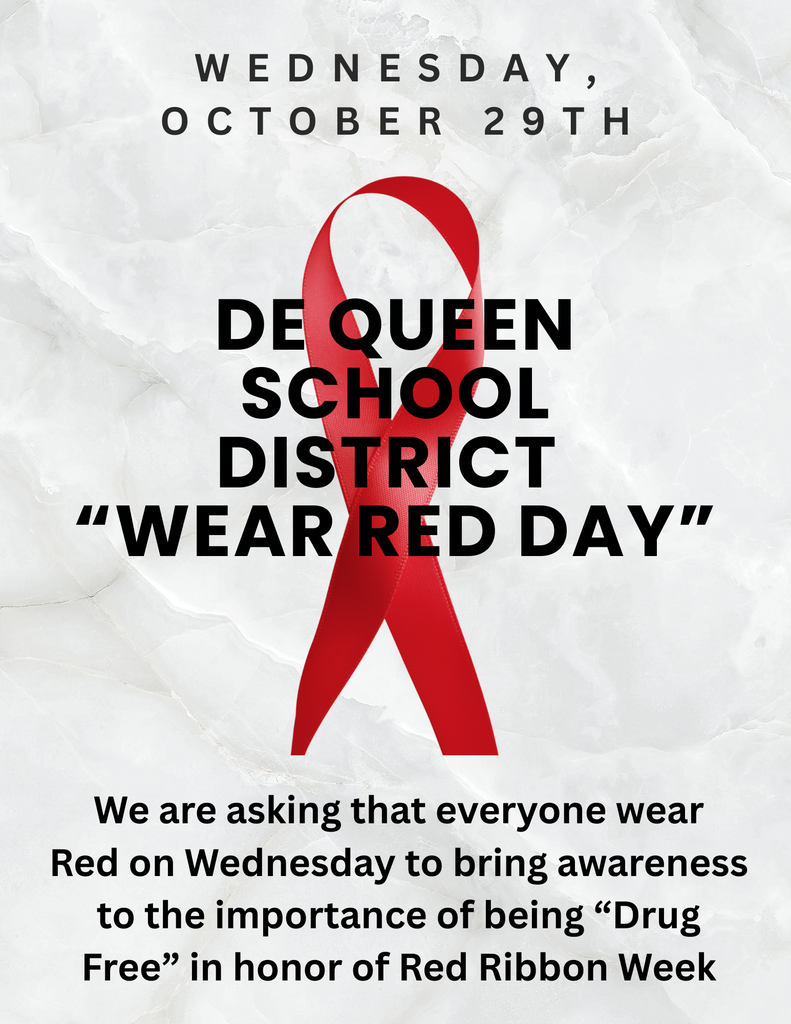 Red Ribbon Week-Wear Red on Wednesday