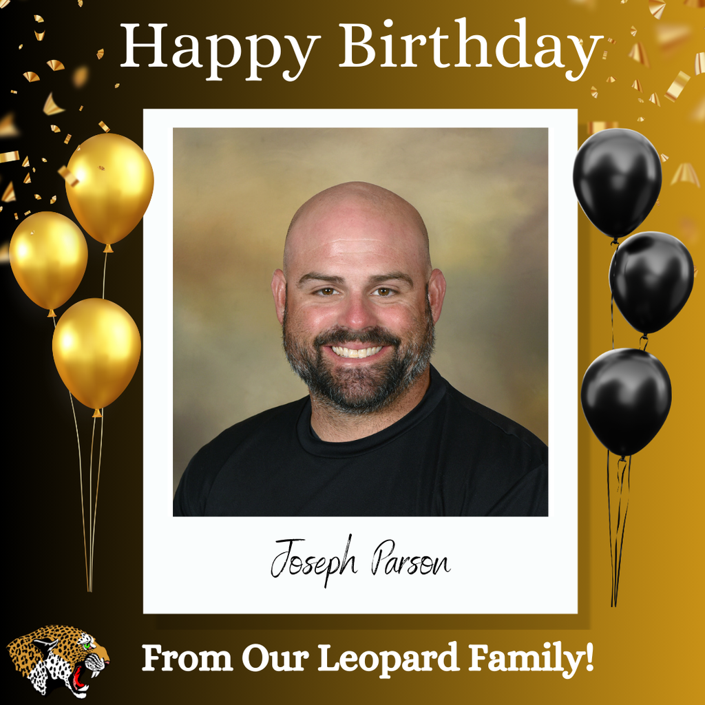 Coach Parson birthday!