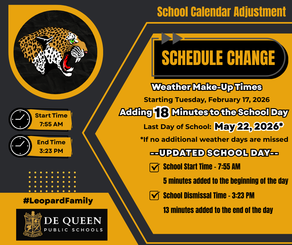 School Calendar Adjustment