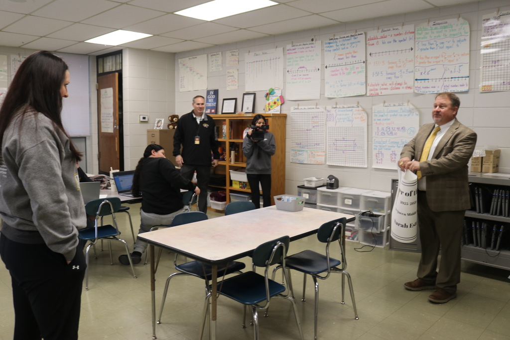 Mrs Ester Middle School Teacher of the Year