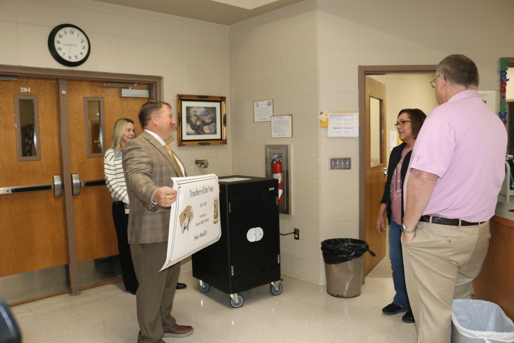 Mrs. Sue Smith Junior High Teacher of the Year