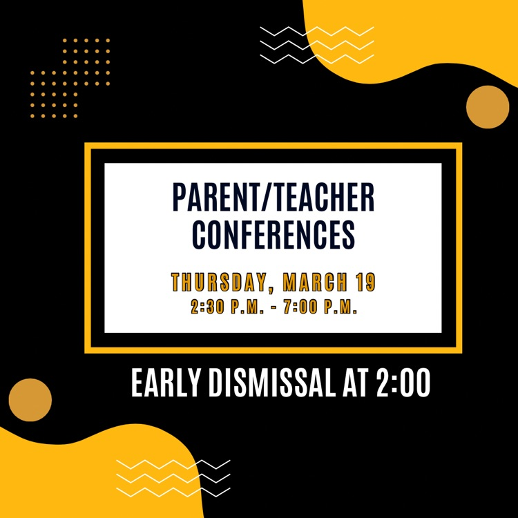 parent teacher conferences Thursday March 19