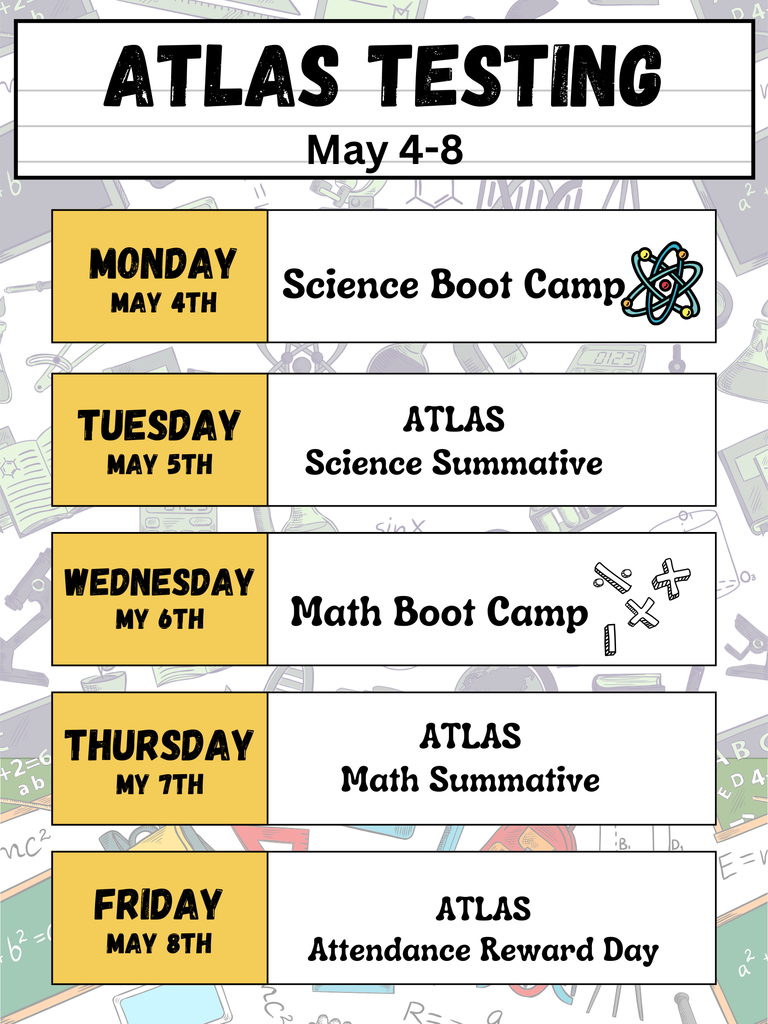 ATLAS May 4-8