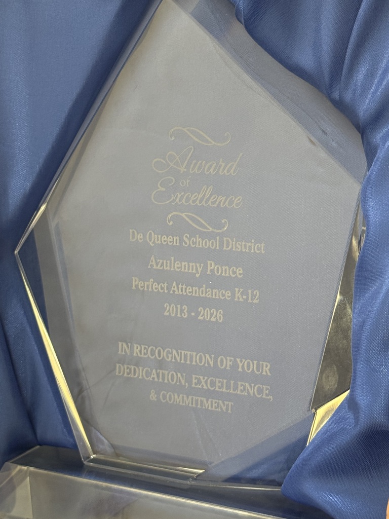 PERFECT ATTENDANCE TROPHY