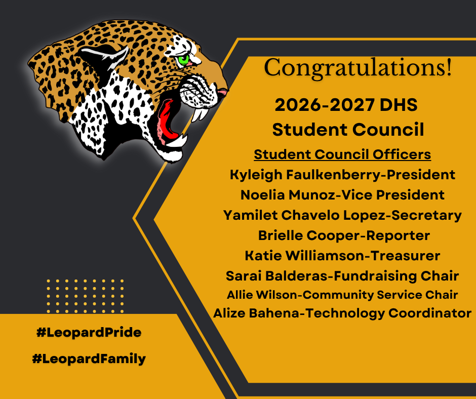 Student Council Announcement