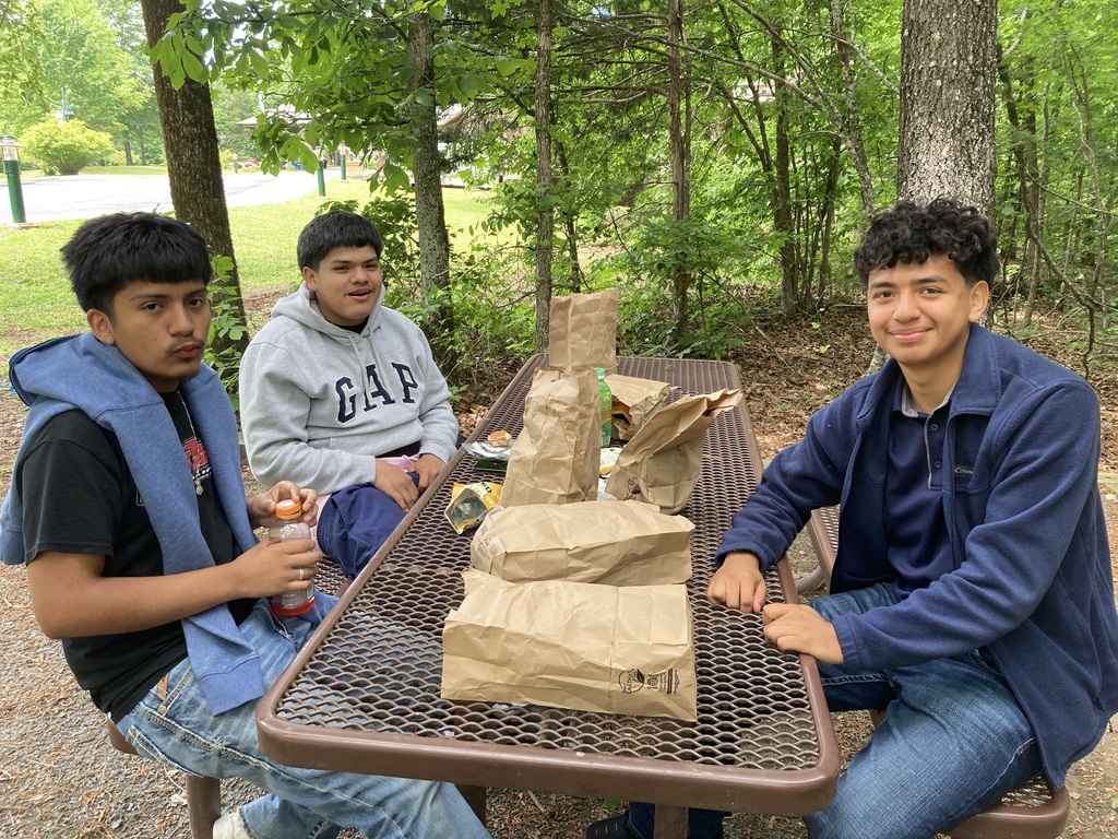 10th grade biology students at Cossatot River State Park