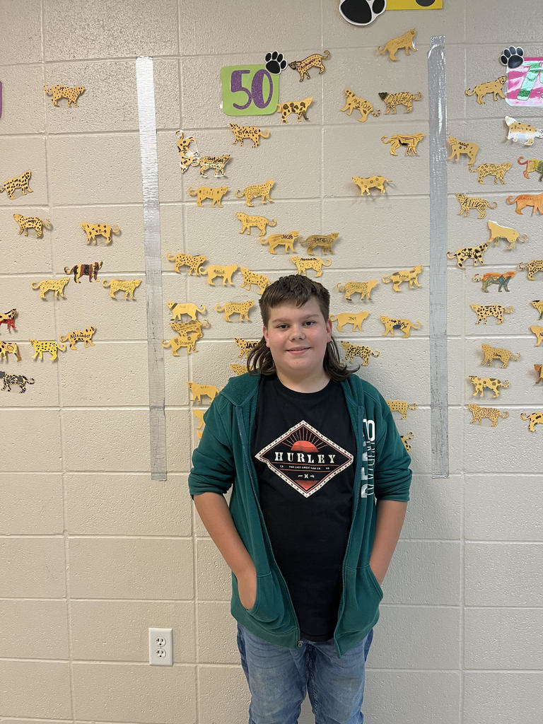 This 5th grader has earned 50 AR Points.