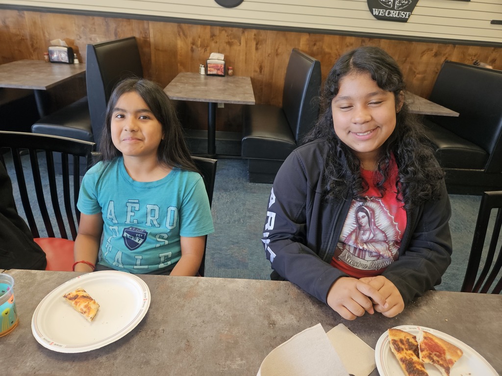 Pizza with the principals.