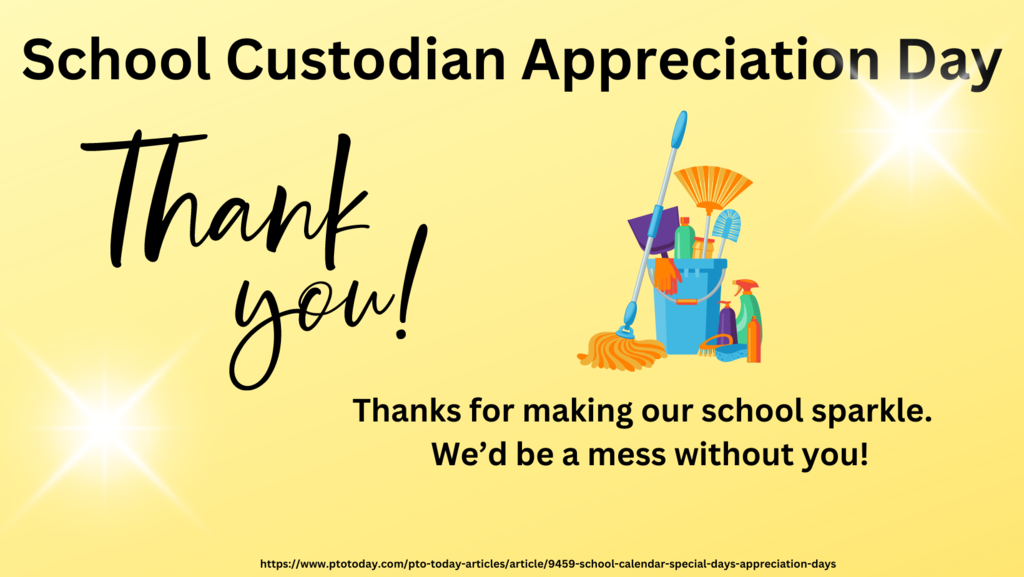 School Custodian Day