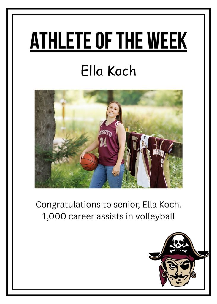 Athlete of the week