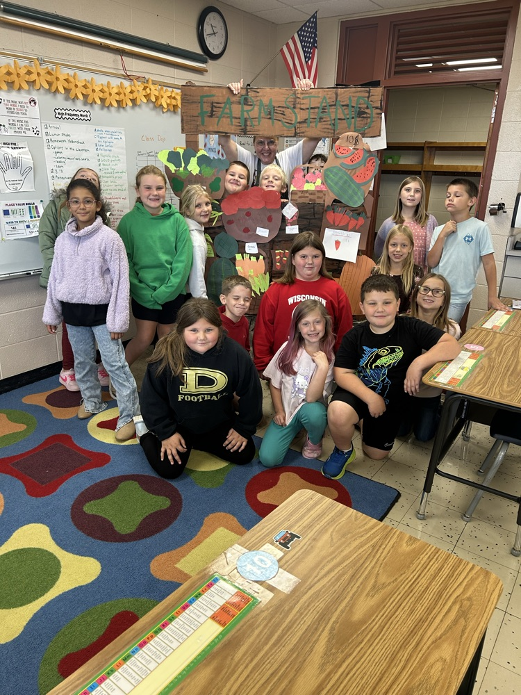 3rd graders and produce
