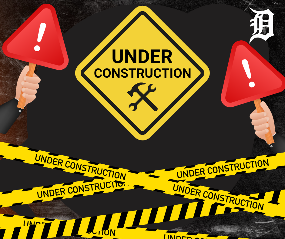 Under Construction Flyer. 