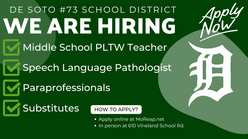 We are hiring flyer.