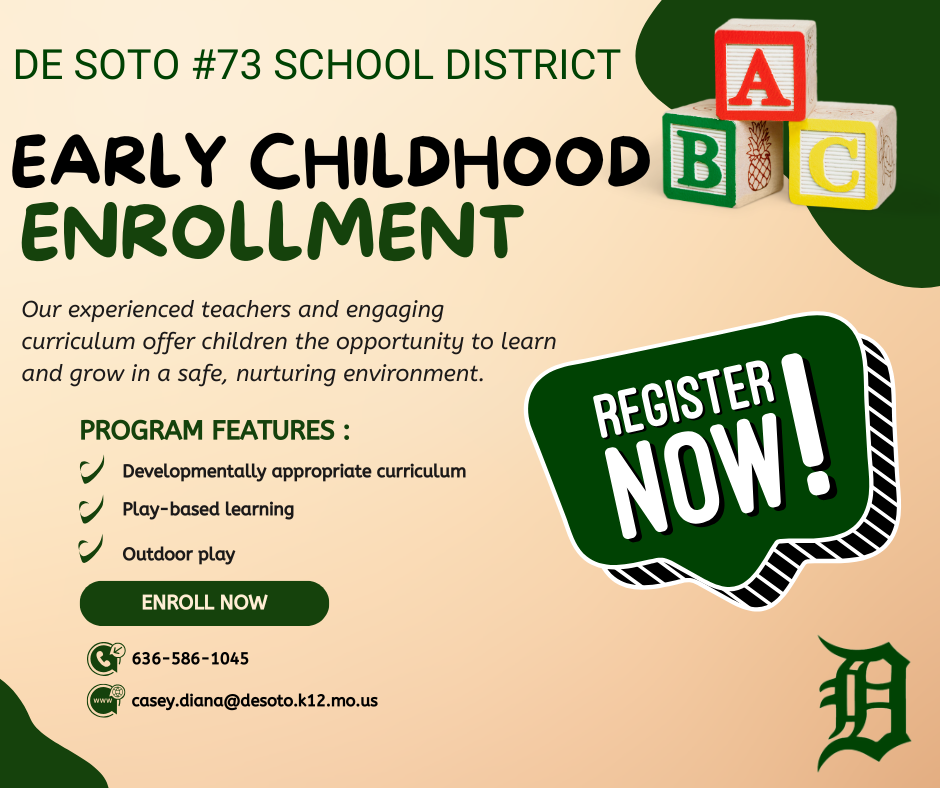 Enroll now flyer.