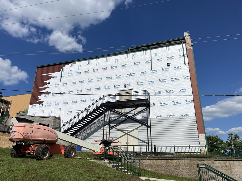 Photo of construction work