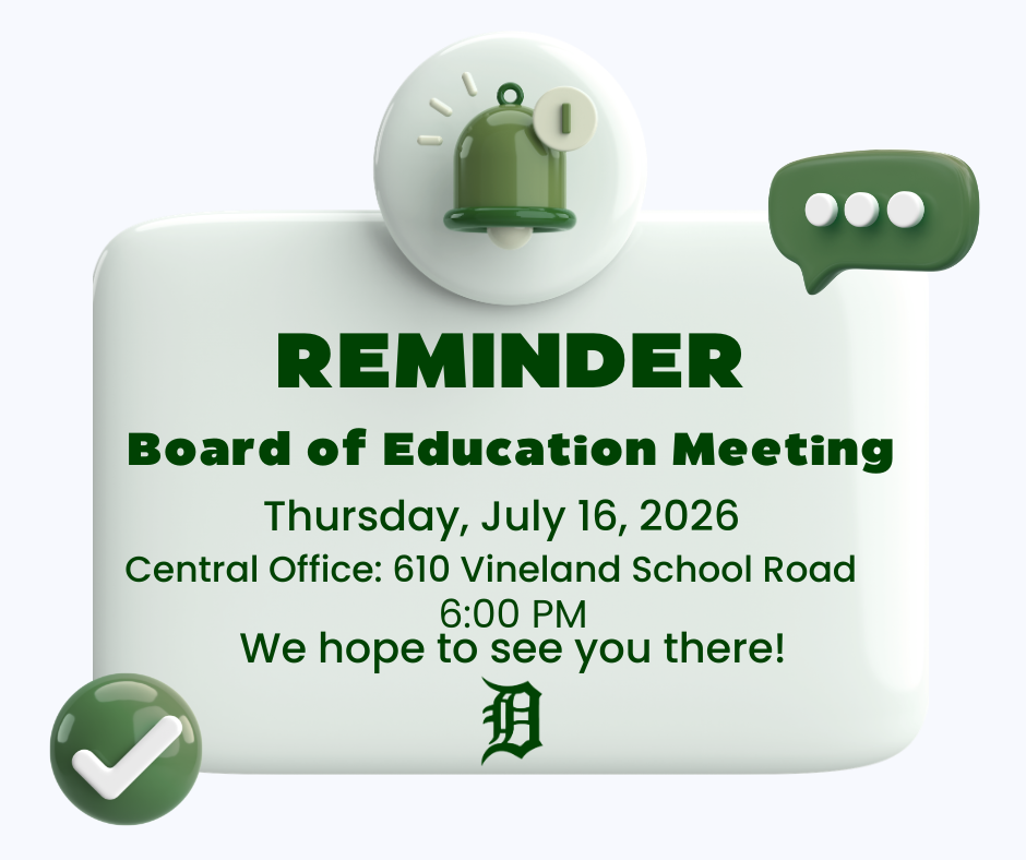 BOE Meeting Reminder Flyer.