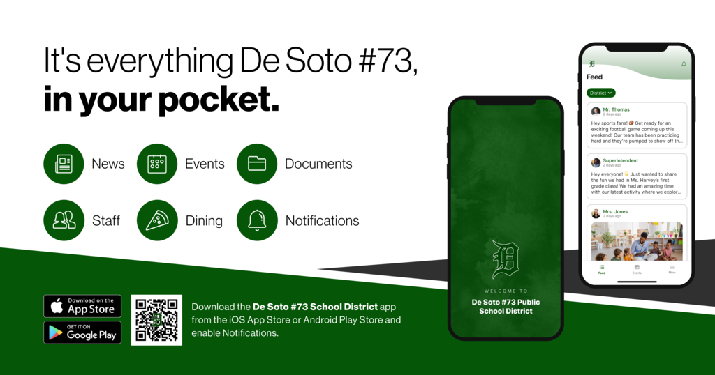 De Soto 73 app flyer