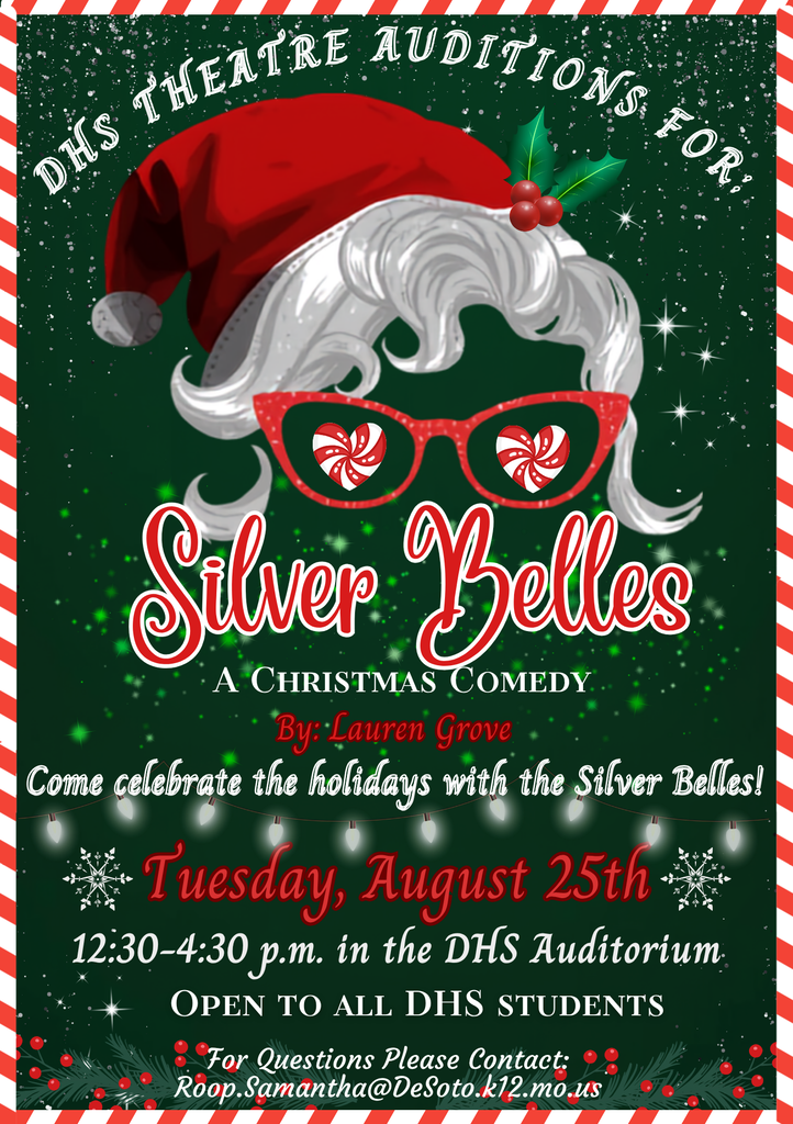 DHS Silver Belles Auditions Flyer
