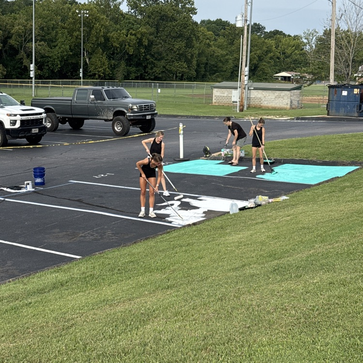 Painted Parking Spots
