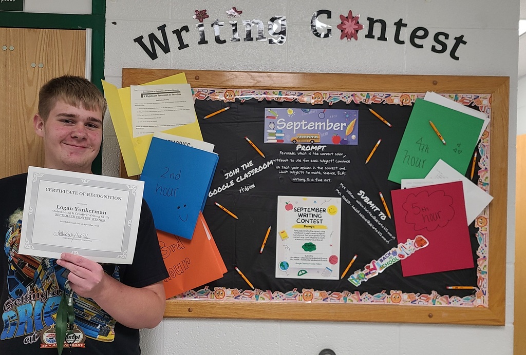 Writing Contest Winner
