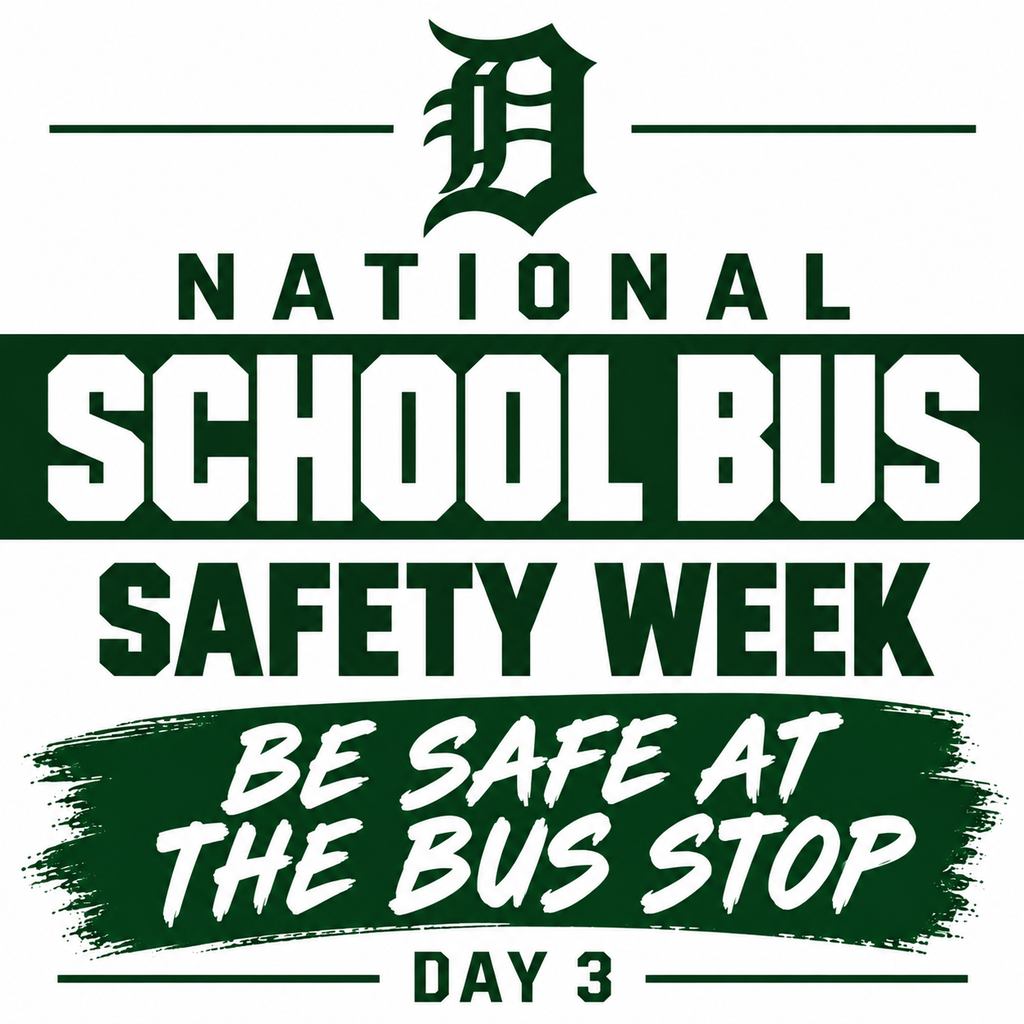 School Bus Safety Week Flyer.
