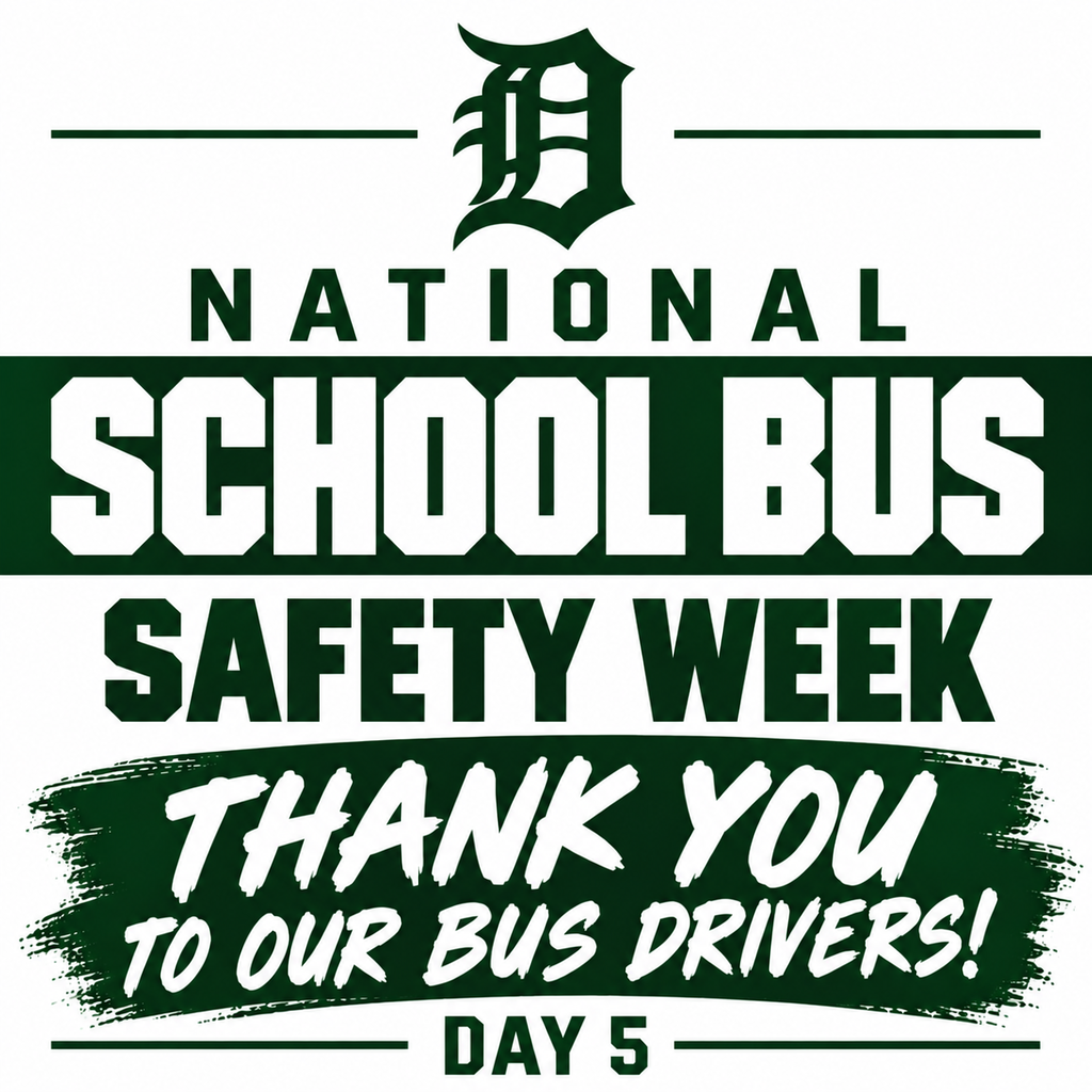 School Bus Safety Week Flyer.