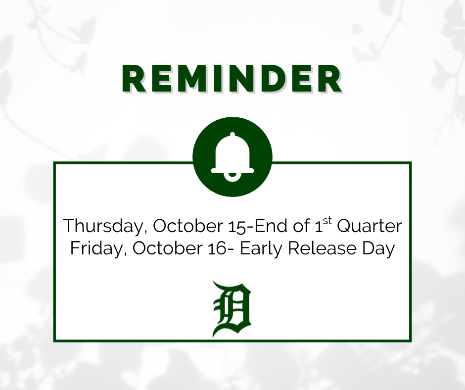 Calendar Reminder Flyer.