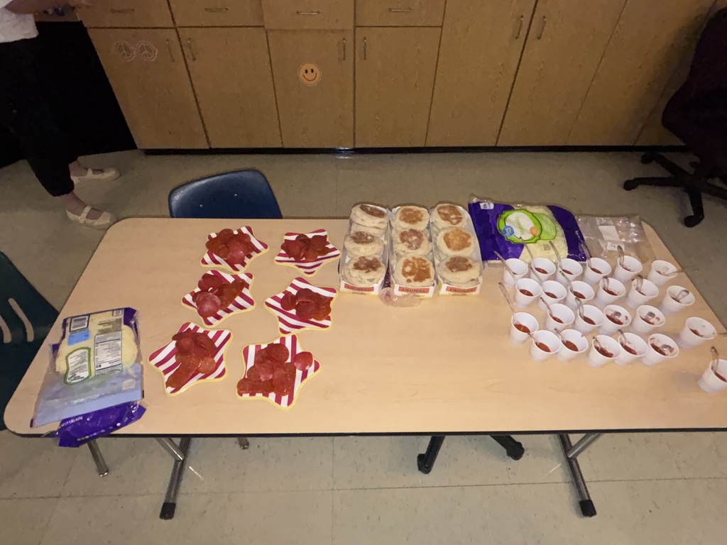 Photo of pizza supplies.