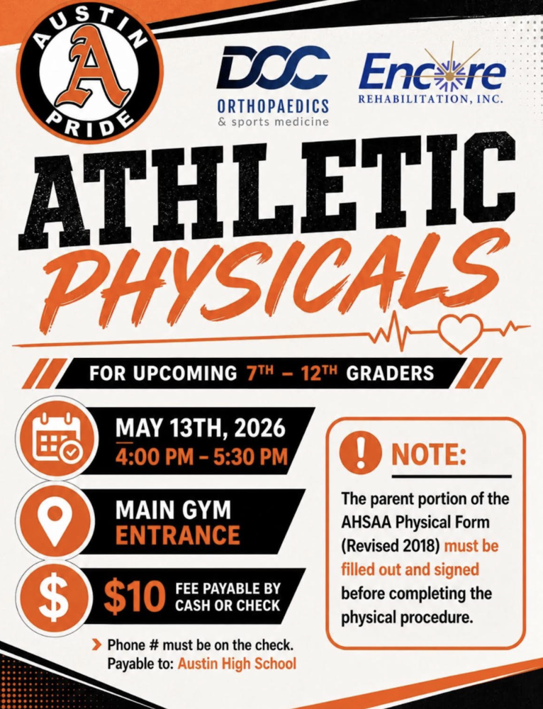 athletic physicals