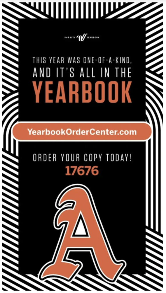 yearbooks are on sale