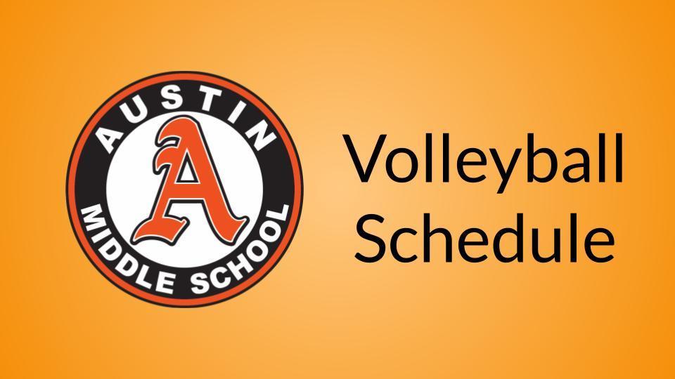 AMS Volleyball Schedule