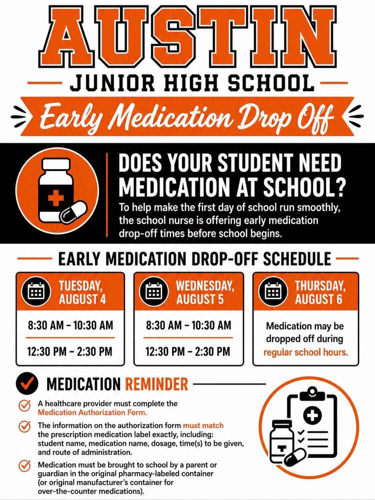 AJHS medication drop off