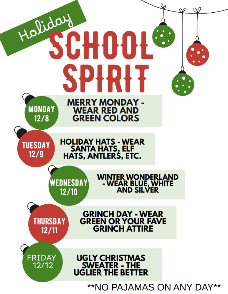 school spirit days
