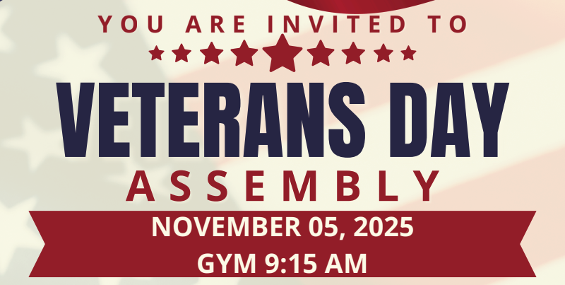 Veteran's Day assembly