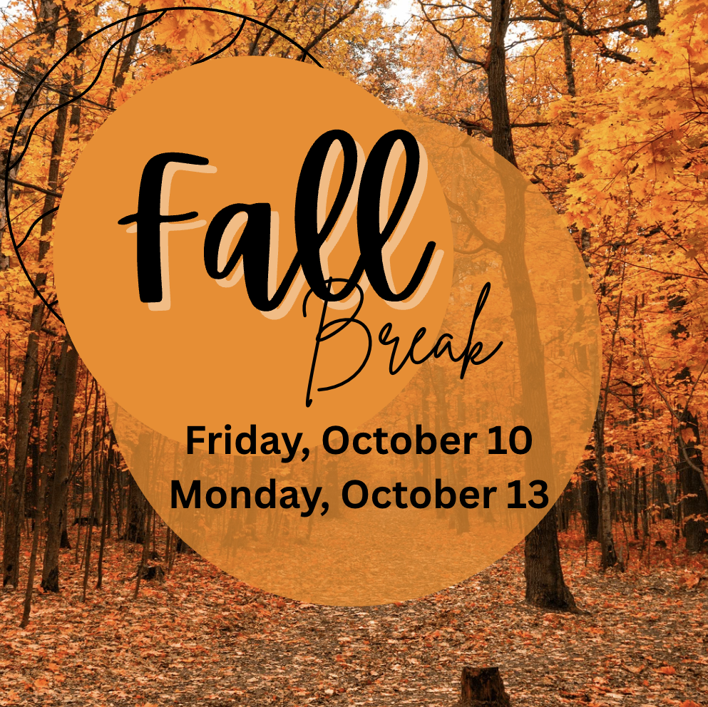 no school on Oct 10 or 13