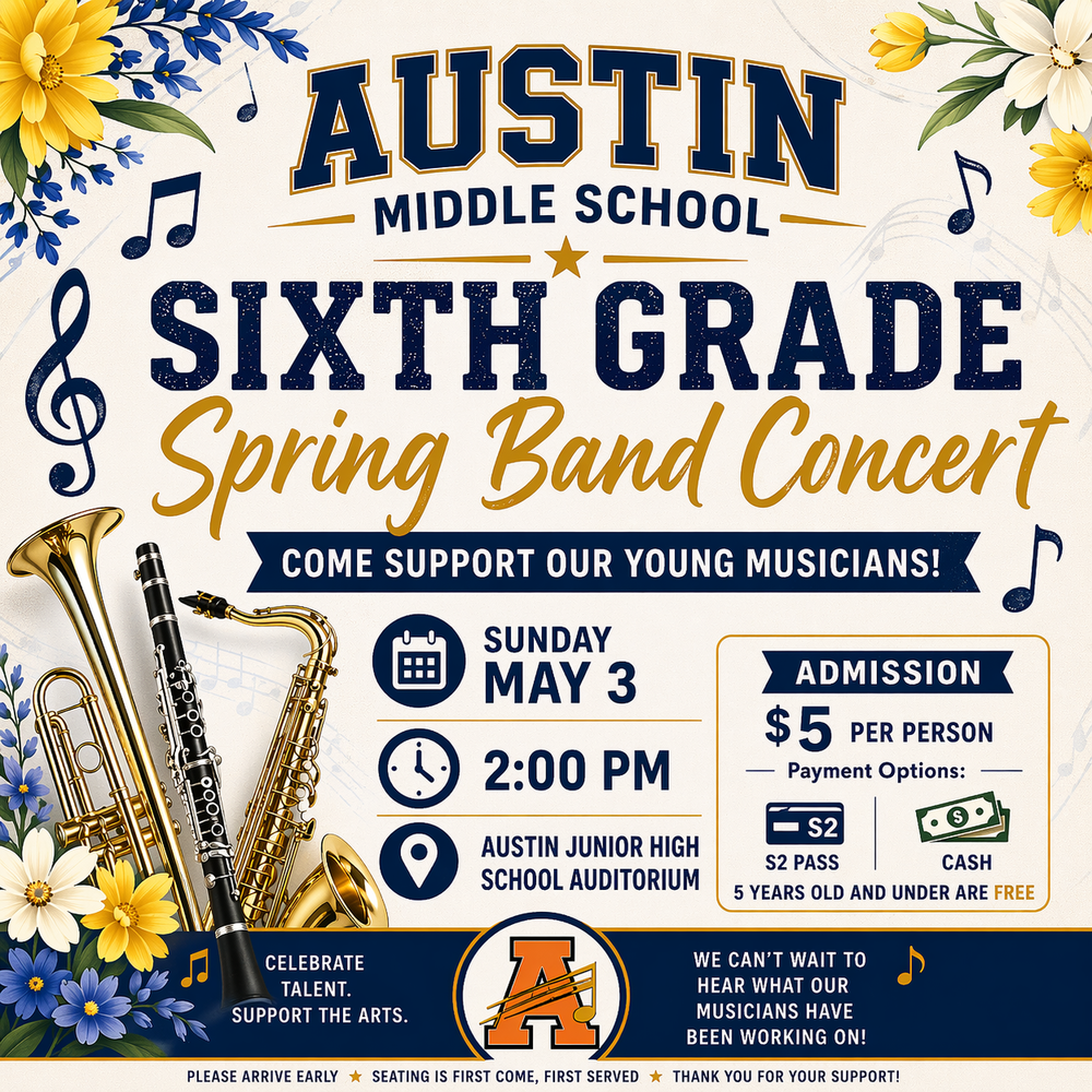 6th grade spring concert