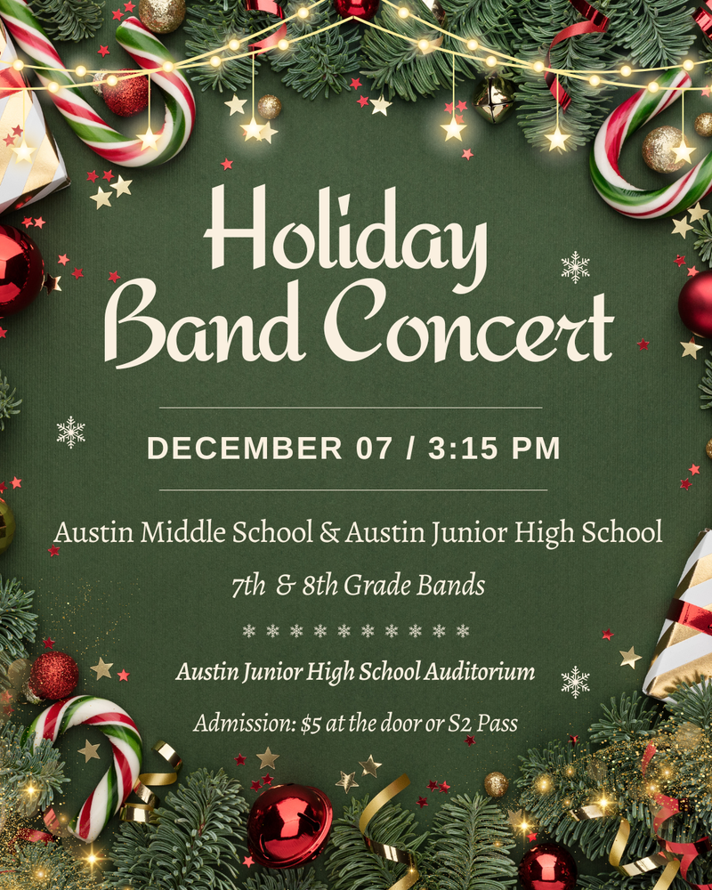 holiday band concert