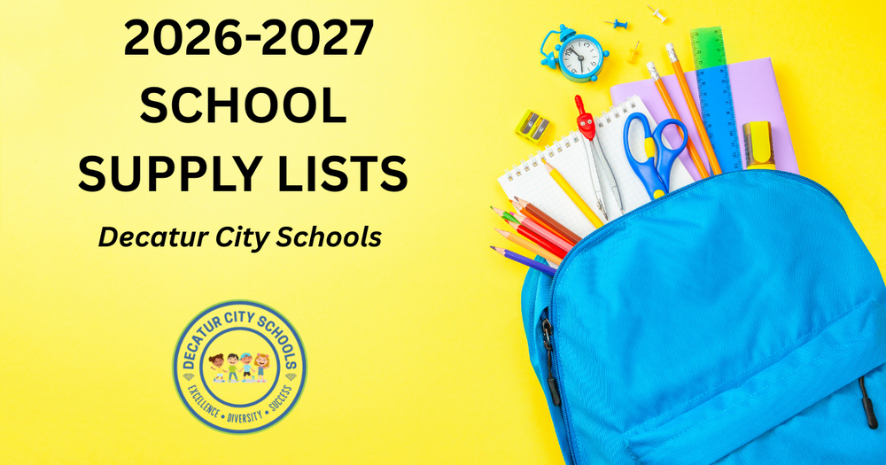 2026-2027 School Supply List