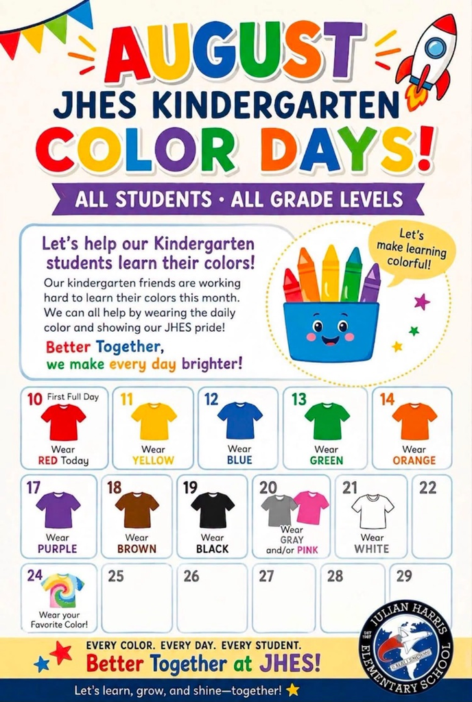 JHES Color Days